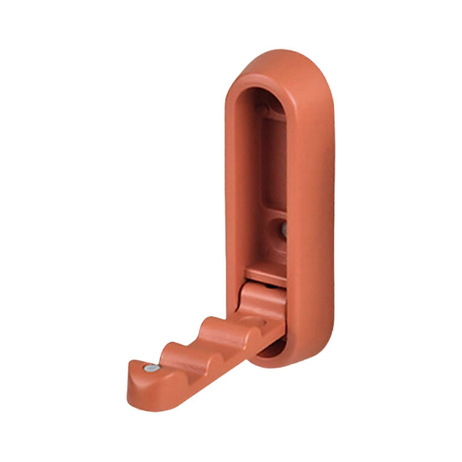 Wall Mounted Folding Hook with Rustproof Alloy, Space Saving Retractable Design for Bathroom Caravan