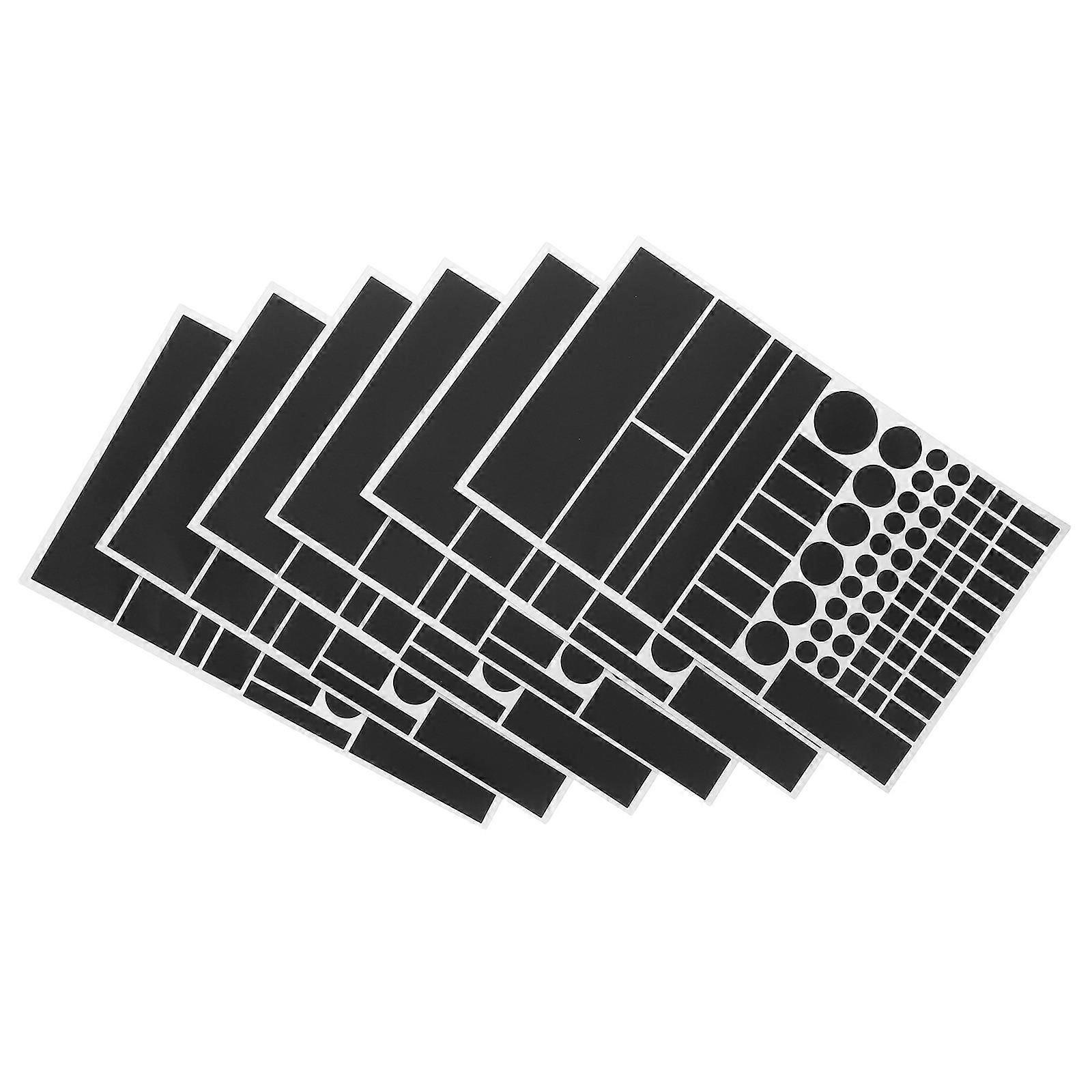 LED Light Blocking Stickers for Electronics Black 30Pcs Blackout Decal