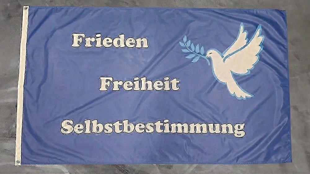 Flag Peace Dom Self Determination White Dove