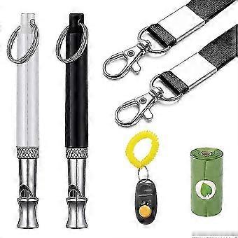 2025 Adjustable Ultrasonic Silent Dog Whistle, Dog Whistle to Stop Barking Neighbors Dog Professional Recall Dog Training Whistles