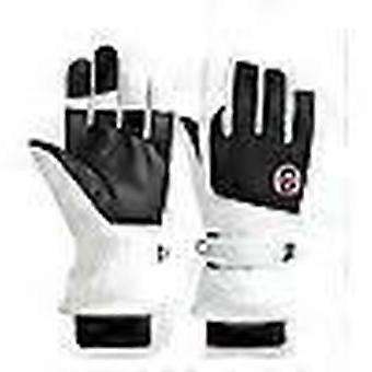Vinterskidhandskar för snö, vattentäta vindtäta pekskärmshandskar, varma snöskoterhandskar
