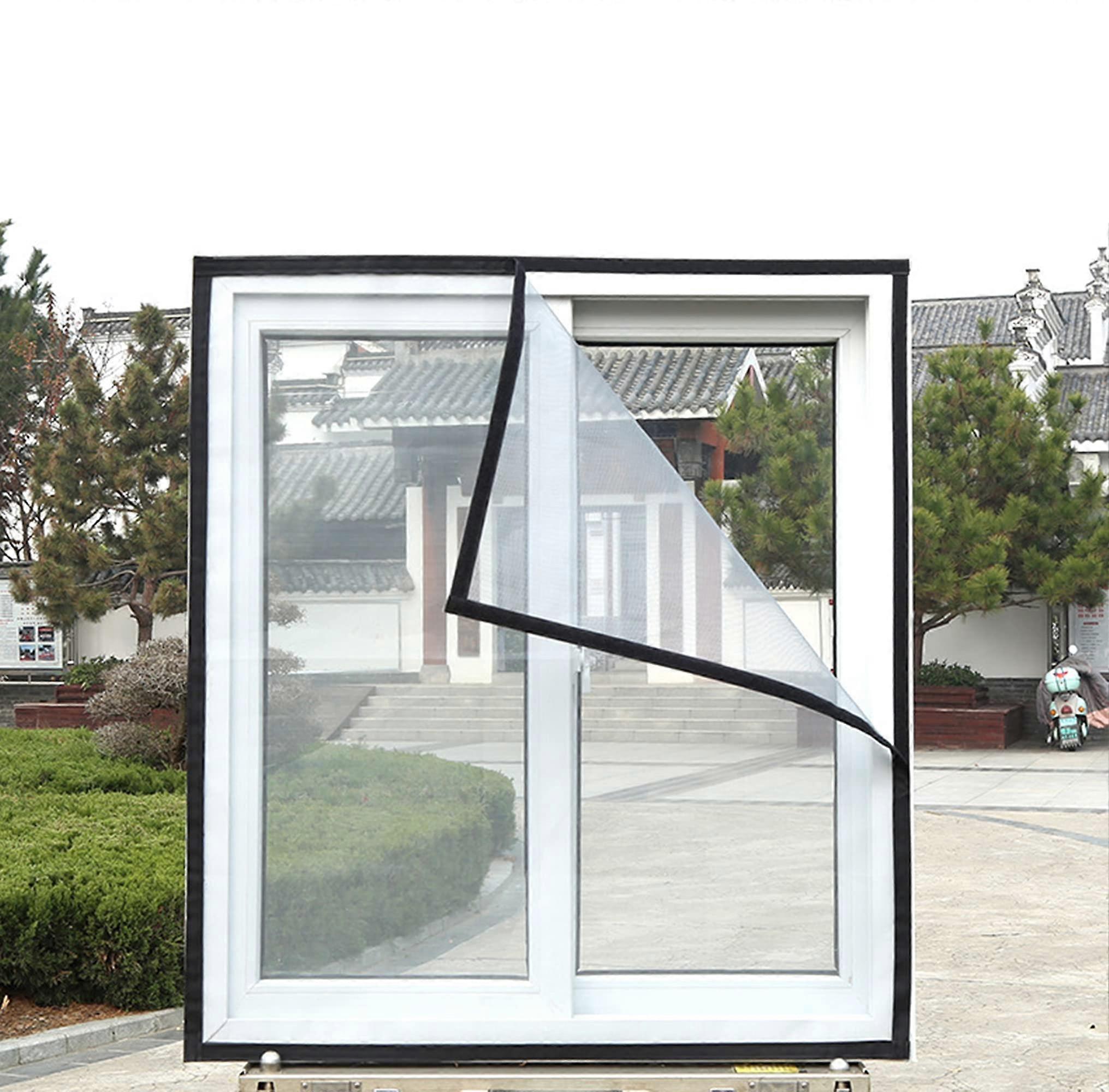 Durable Cat Window Screen Mesh with SelfAdhesive Safety Net, DIY CuttoSize for Fresh Air