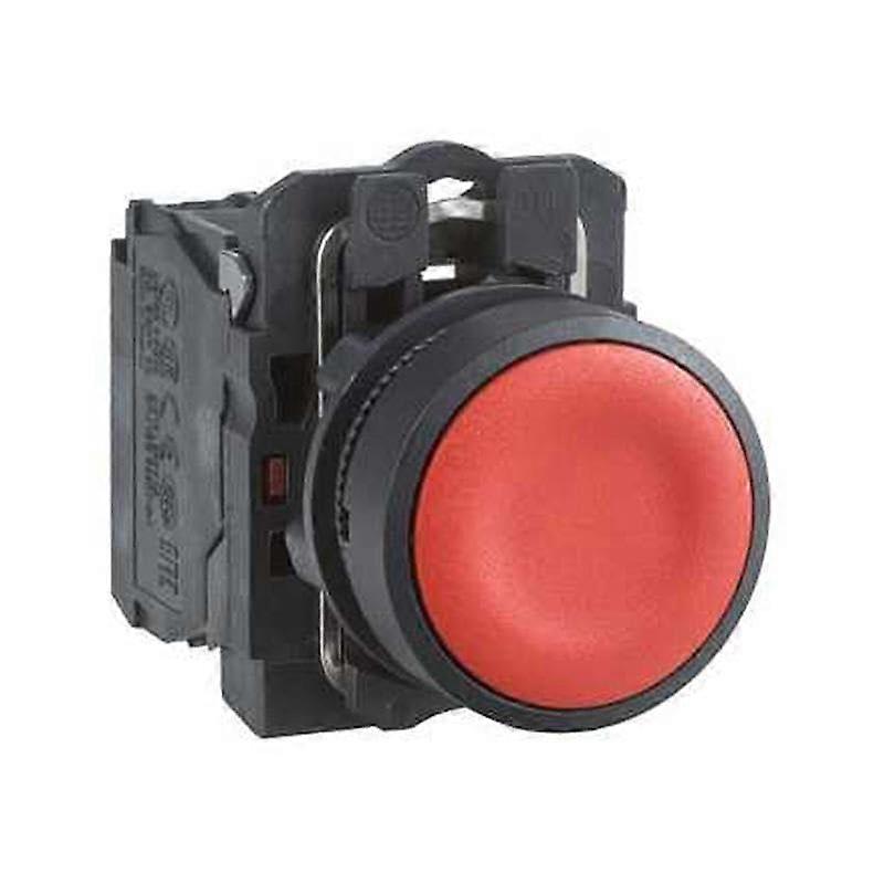 Industrial Push Button Switch XB5AA42C 5V Panel Mount, Durable Flat Design for Control Systems
