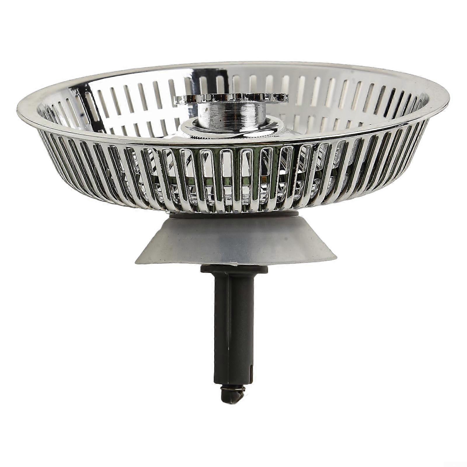 Kitchen Sink Drain Strainer Adjustable Height with Odor Filter Handle for 7685mm Openings