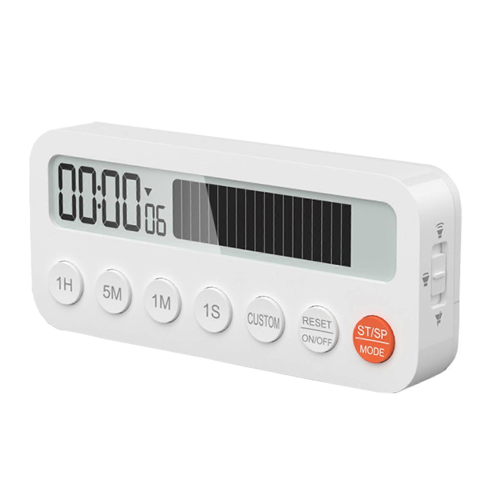 Visual Timer with Progress Bar, 99Hour Magnetic Digital Kitchen Countdown Timer for Kids and Adults