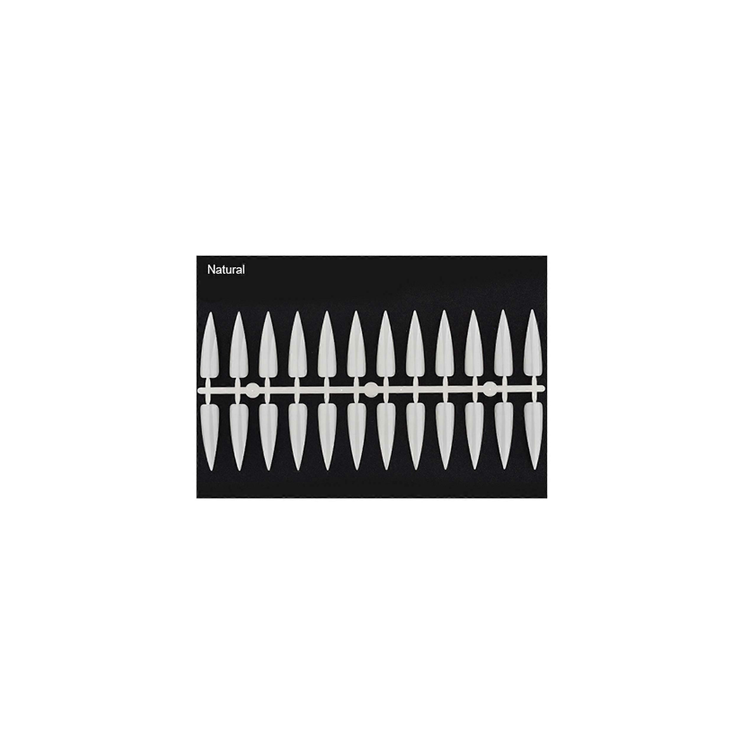 False Nail Display Palette 24 Tips Stiletto Practice Board for Gel Polish Color Sample