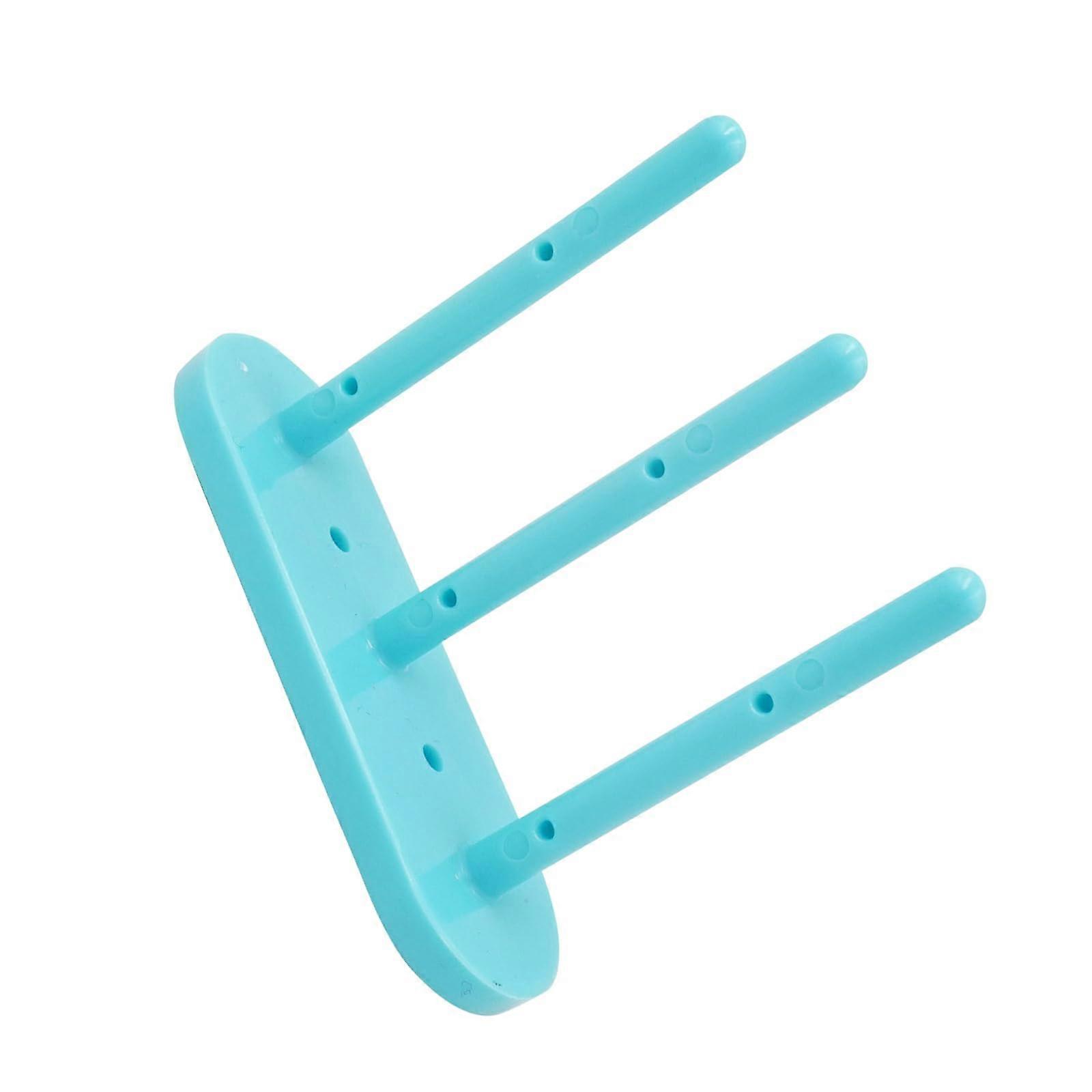 Sewing Machine Bobbin Holder Rack, MultiLayer Thread Organizer Stand, 3 Blue