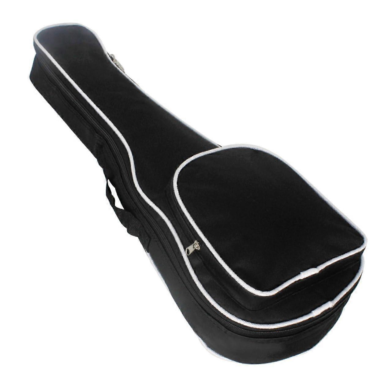 Ukulele Gig Bag with Adjustable Shoulder Straps, Waterproof Padded Case with Front Pocket