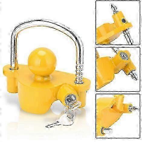 Anti-Theft Trailer Lock Device with Secure Lock Border for Enhanced Security