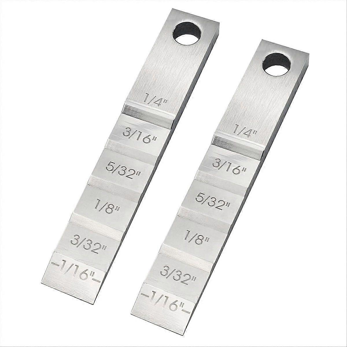 Pipefitter Tools,2130 Small Pipe Spacer Wedge Stepped Guage (3/4 X 4inch),Pipe Fitting Tool for Pipe Spacing Welding