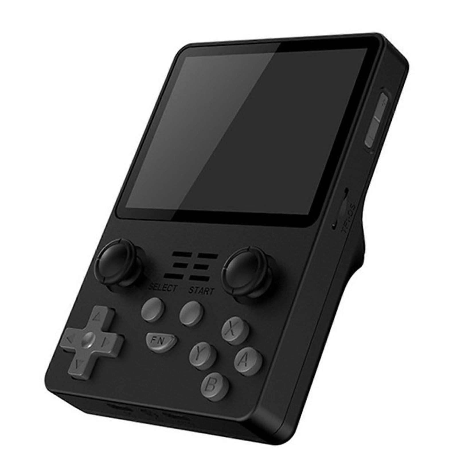 Retro Handheld Game Console 64Bit 3.5 Inch IPS Screen Open Source Dual Card Design Rechargeable 16GB