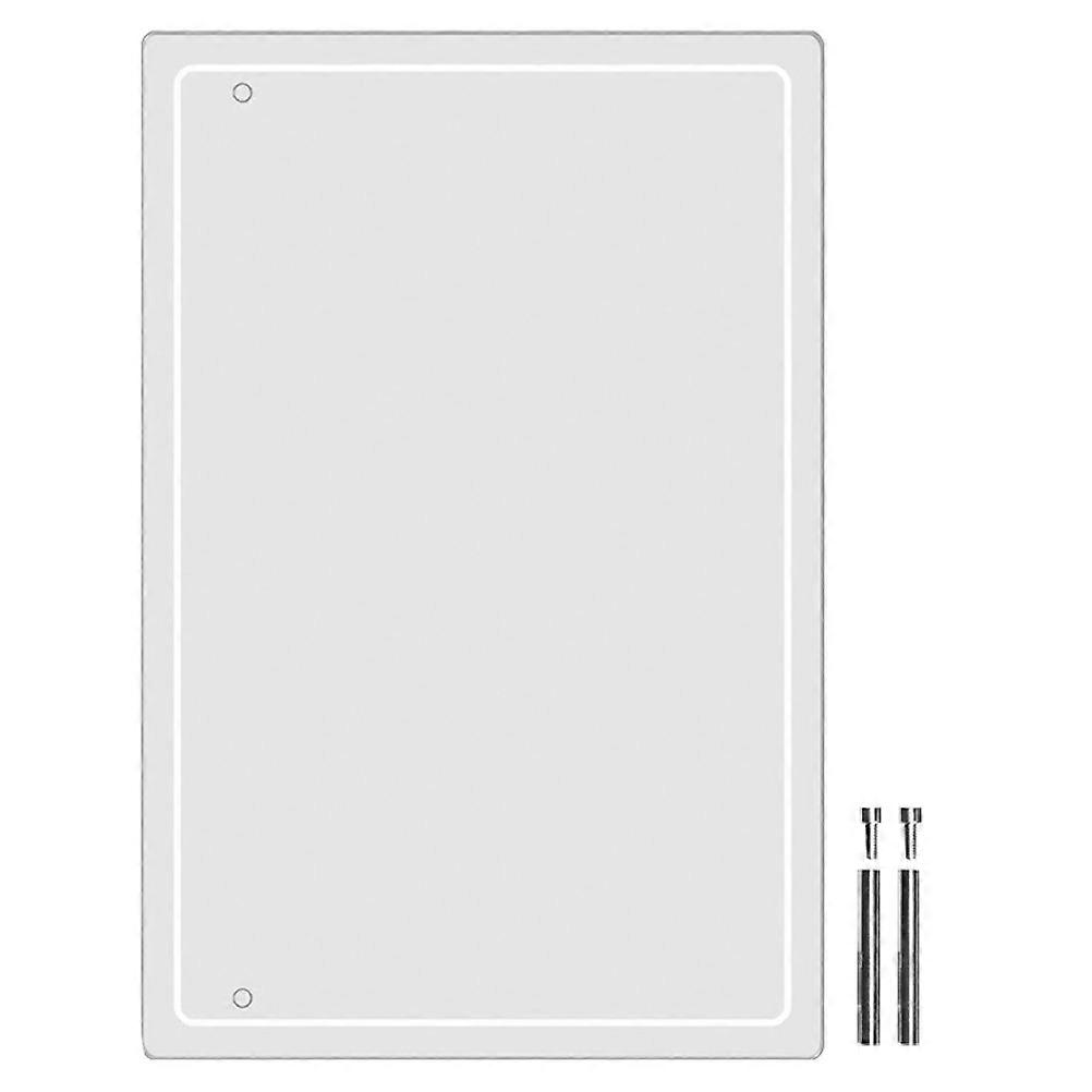 Whiteboard Notepad Desktop Memo Board Eraseable Writing Home Office Supplies 30.00X20.00X0.10CM Rectangular 1Set