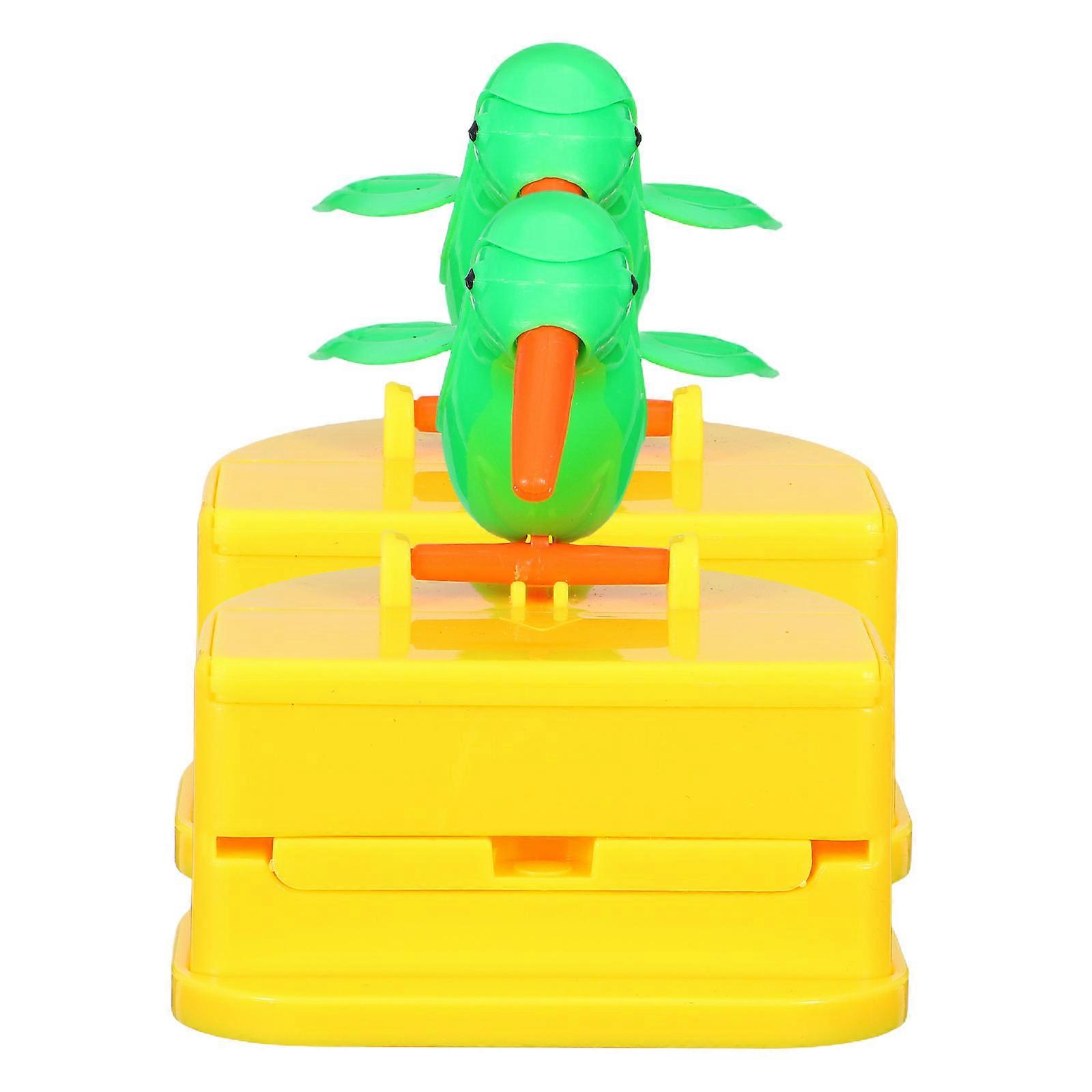 Bird Toothpick Holder Box with Automatic Dispensing for Travel 2Pcs