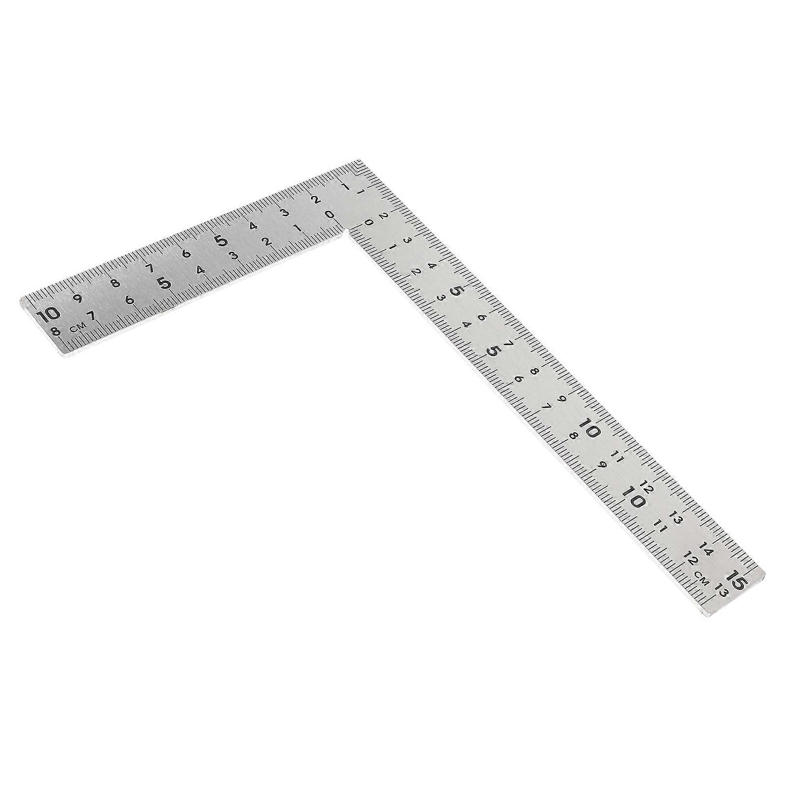Engineer Square for Woodworking Thickened Design Double-Sided Scales On-site Construction 1Set