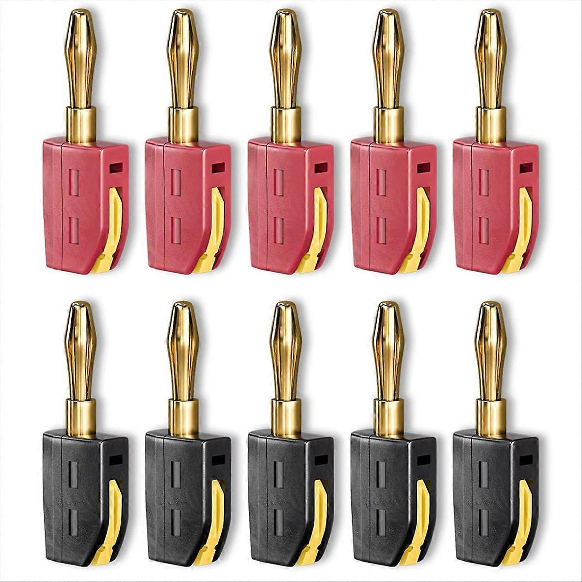 P10064 10PCS 4mm Banana Plug High Current Quick Connect