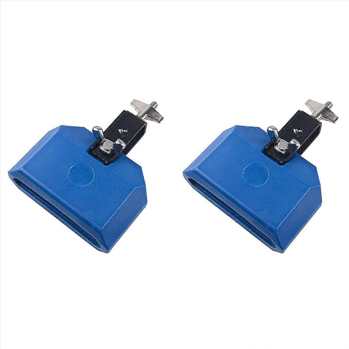 5 Inch Jam Block, Percussion Block for Latin Drum Instrument (Blue)