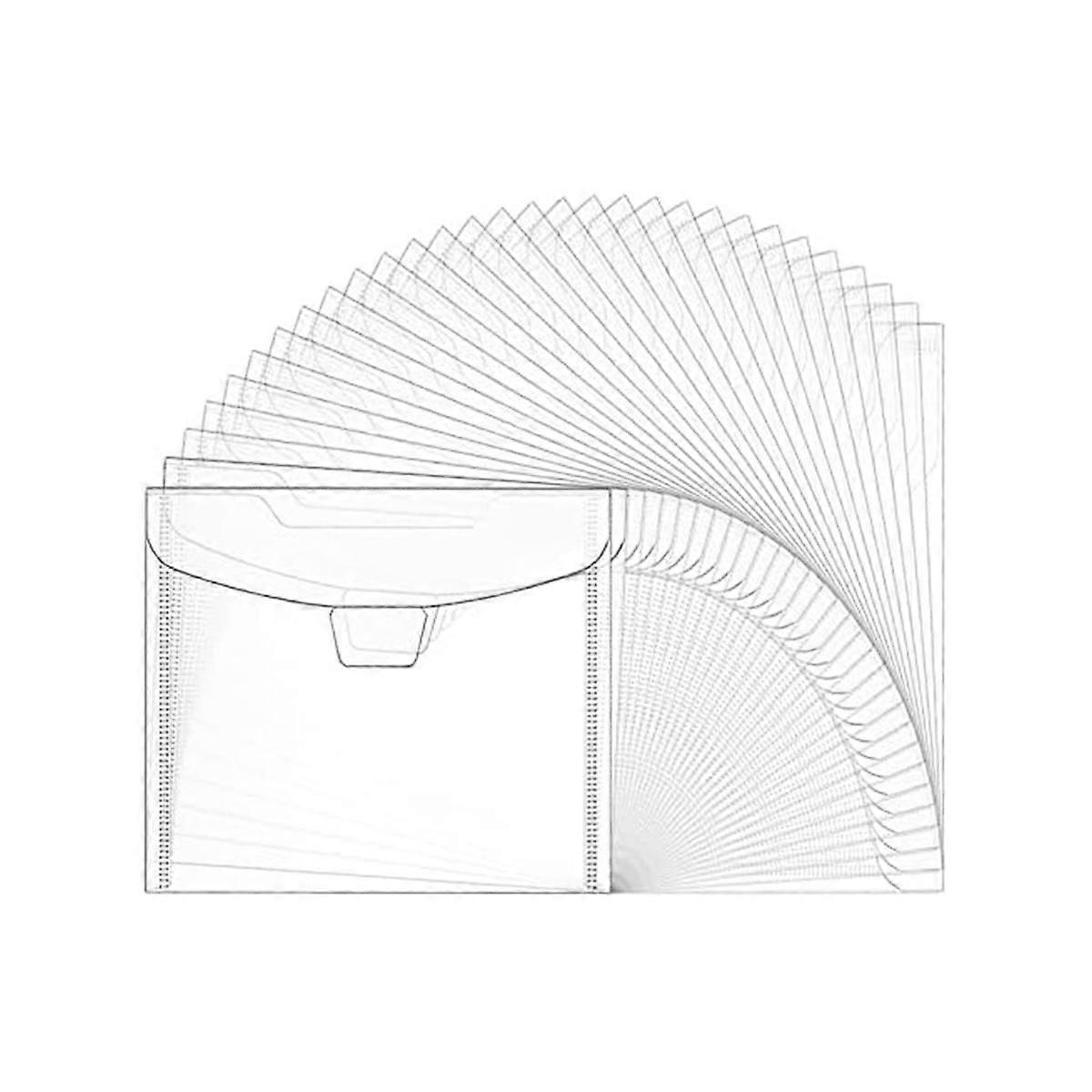 30-Piece Scrapbook Paper Storage Organizer, para 12 x 12 polegadas Scrapbook Paper, e cartões Stock