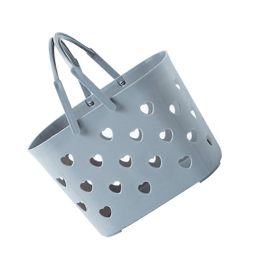 Plastic Bathroom Storage Basket Organizer for Shower Use 1Pcs