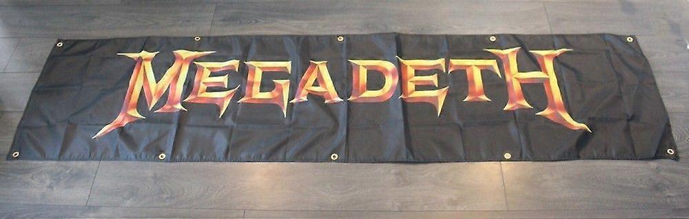 Megadeth Banner Black Flag HF0846