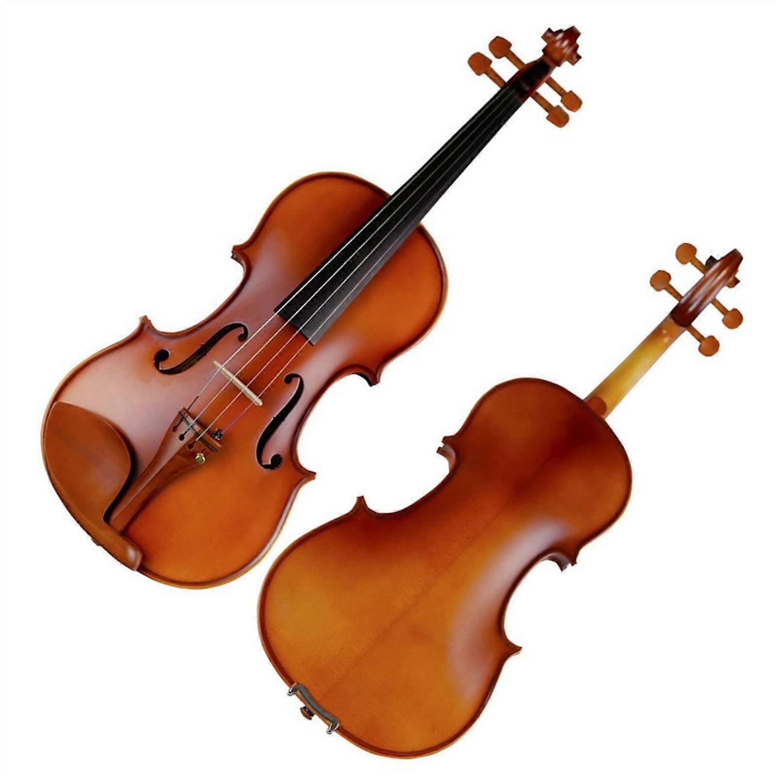 Handmade Beginner Violin 3/4 Size Antique Maple with Bow and Case for Student Practice