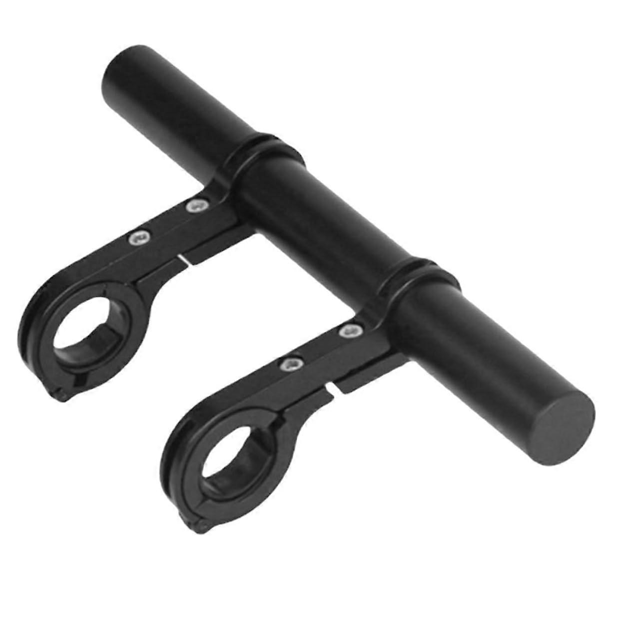 Bike Handlebar Extender Lightweight Adjustable Rack with Stable Light Mount for Mountain Bikes
