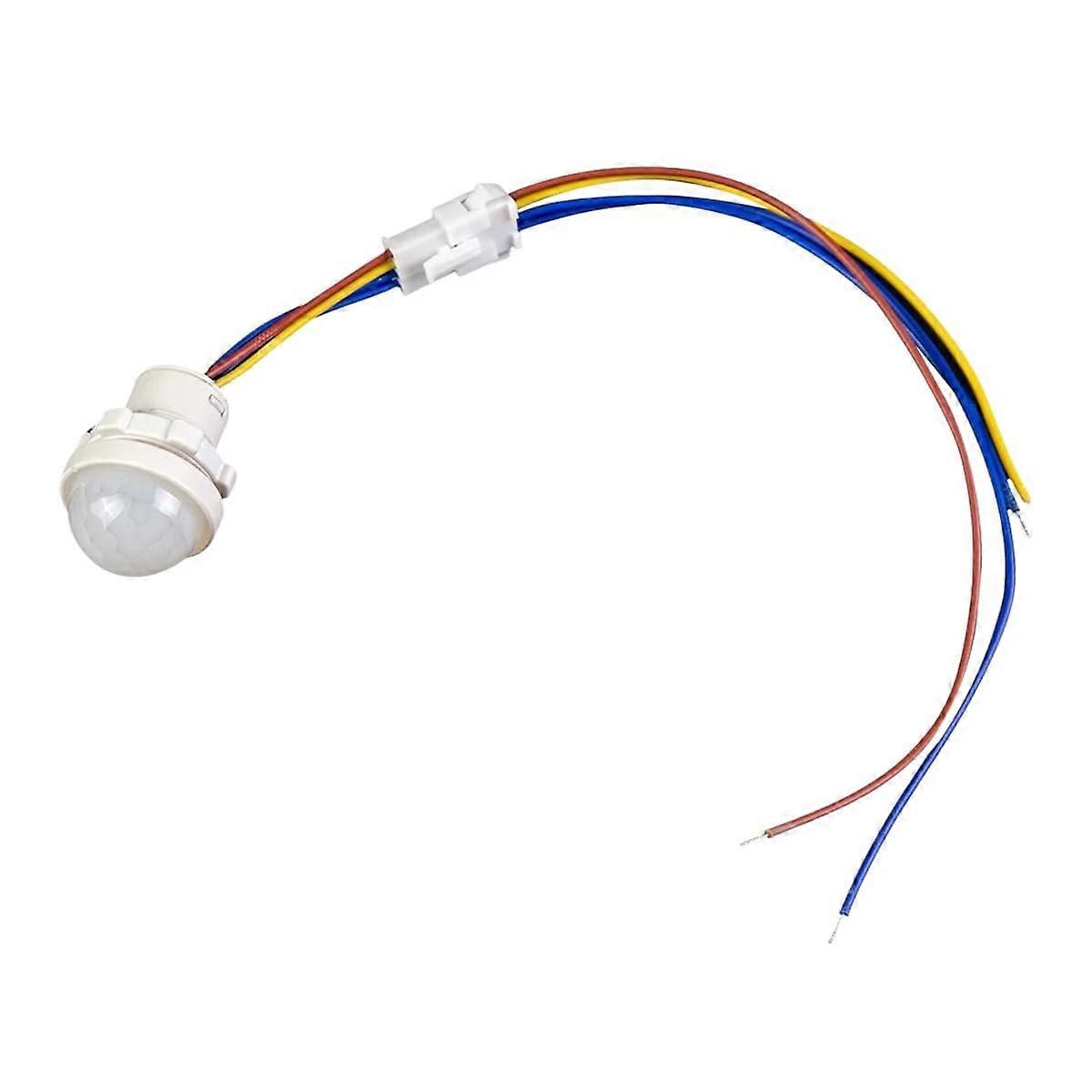 PIR Motion Sensor Switch for LED Lights, Infrared Detector with Smart Motion Detection