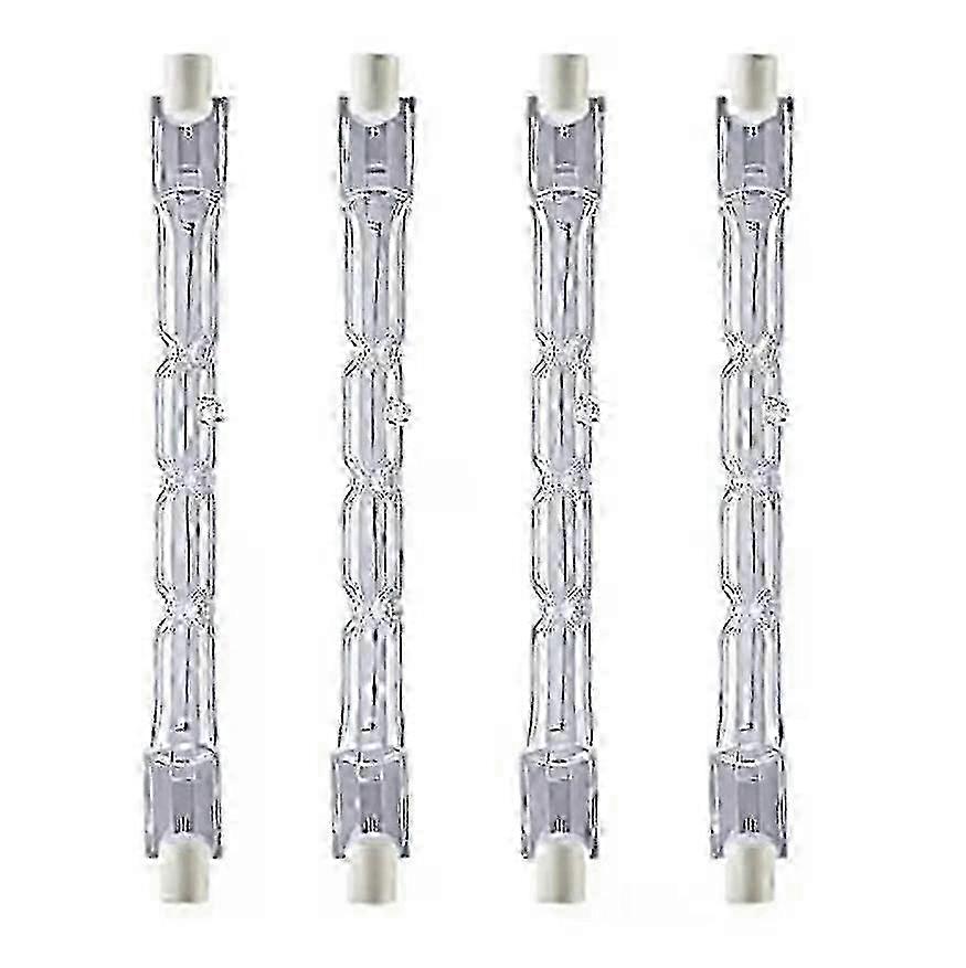 R7s 230W halogen floodlight bulbs dimmable 4pcs compatible with security lights