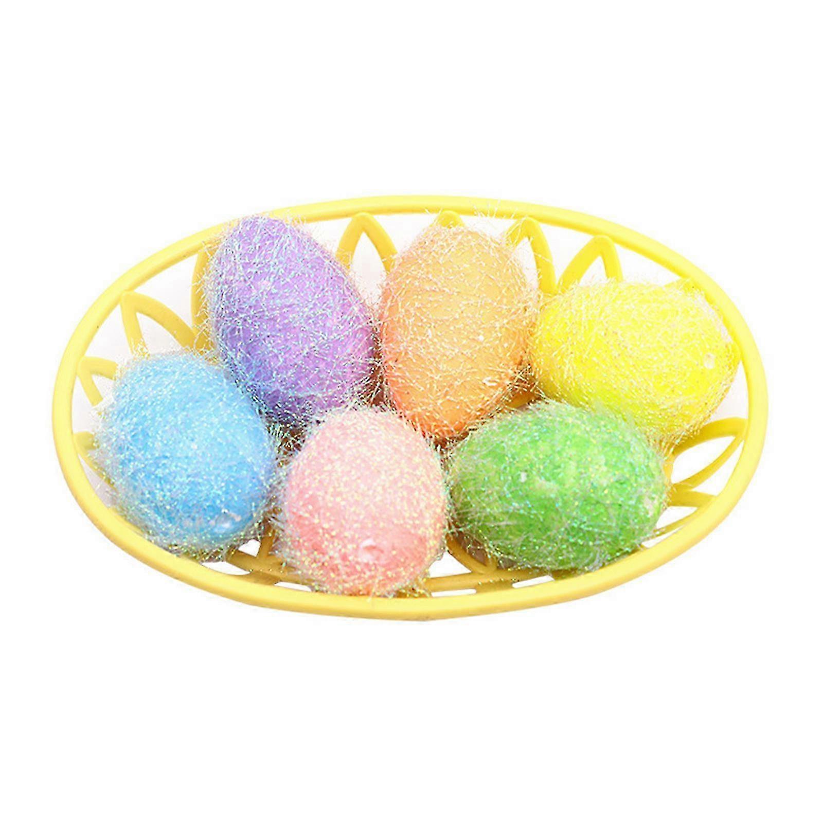 Easter foam eggs cartoon simulation eggs holiday gift awards creative diy making
