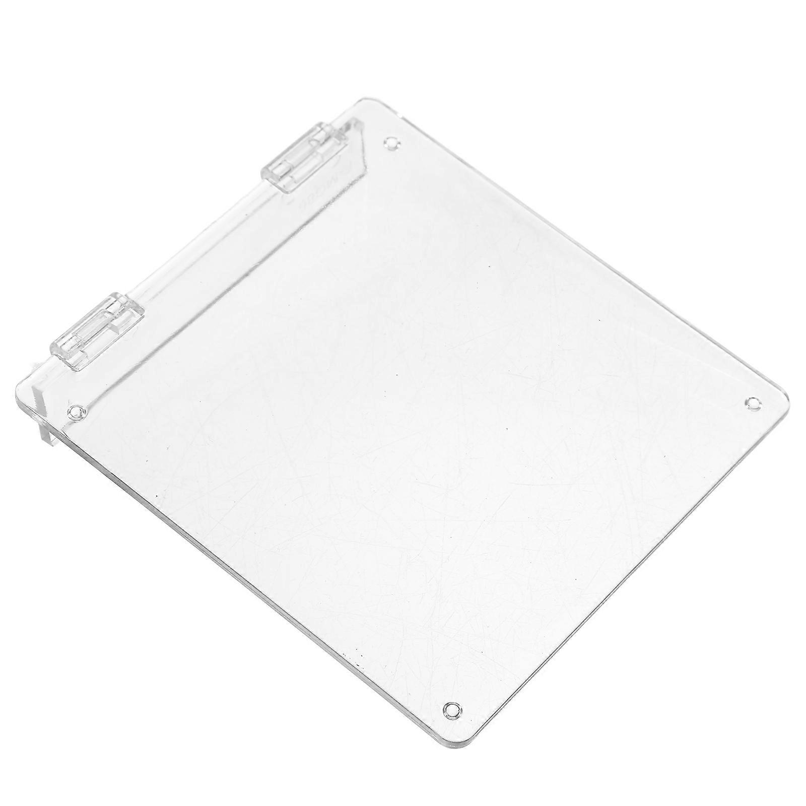 Central Air Conditioning Panel Cover for Protective 2Pcs Transparent Plastic Wall Protector