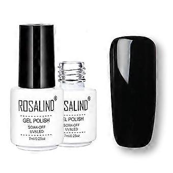 (Nieuw) ROSALIND Gel Nagellak Set UV Semi-Permanente Primer Top Coat Poly Gel Nagellak Nagelkunst Manicure Gel, Inhoud: 7ml 03