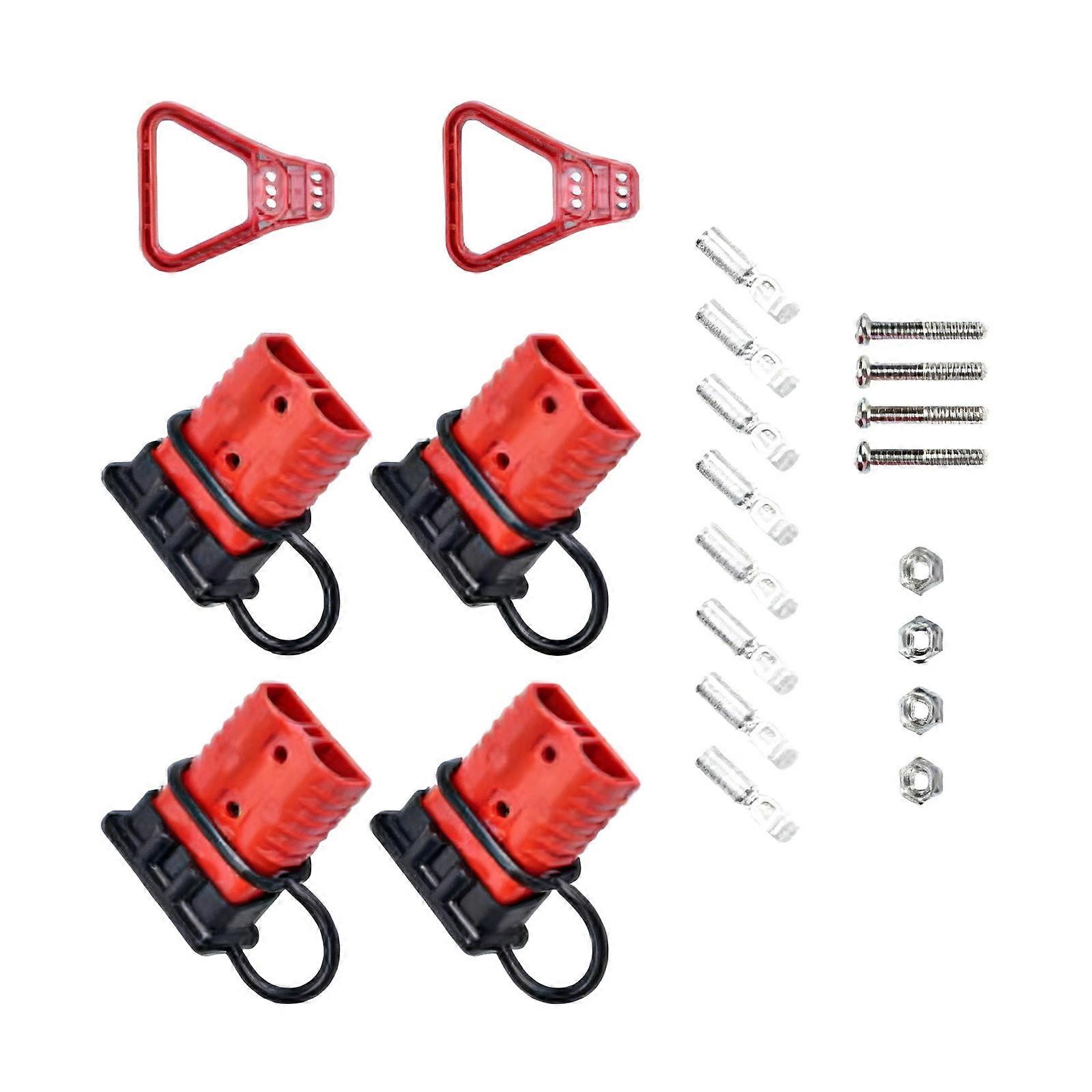 Reliable 175A DC600V Large Current Coupler Good For renewable And Auto Charging  Red