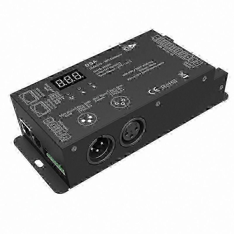 DMX512 to SPI Decoder with 1024 Pixels Support for TTL Pixel Controllers Compatible with 6803/8806/2811/2812 Protocols