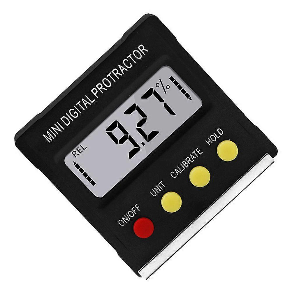 1pc Mini Protractor Electronic Digital Display Inclinometer Goniometer Angle Meter