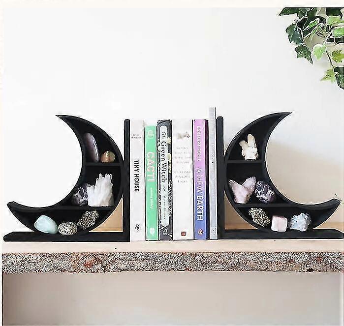 SLDXD Crescent Moon Bookends