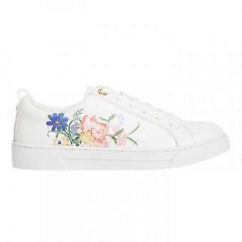 Ted Baker Damskie/Damskie Skórzane Płaskie Trampki Kaila