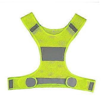 Outdoor Running Reflective Vest Cycling Vest Ciclismo Lightweight Safety Fishing Vest Sports Gear compatible with Women Men Jogging Walking