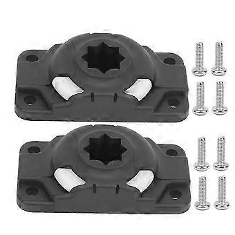 ABS Plastic Rod Holder Mount Base Slide Rail Accessories for Kayak Canoe Inflatable Boat PS