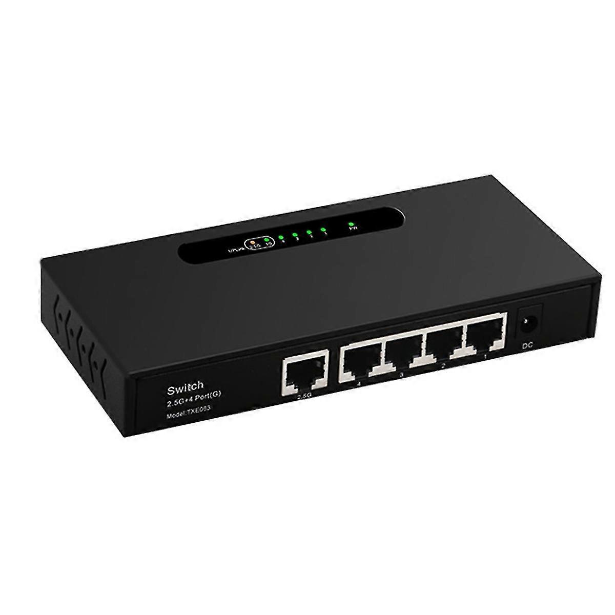 Txe083 2.5g 4-port Ethernet Switch Unmanaged Switch Eu Plug