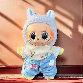 labubu doll clothes, 17cm blind box doll replacement set(Style 6)