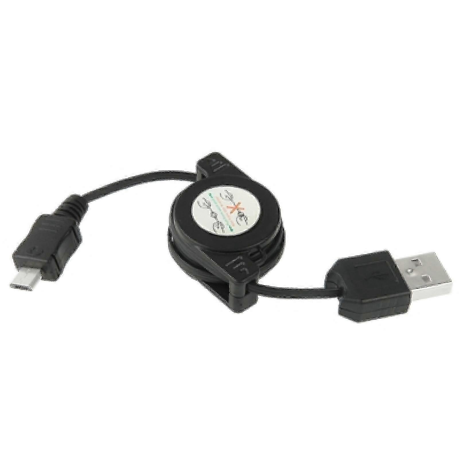 ZY6 75cm USB 2.0 to Micro USB Retractable Data Cable
