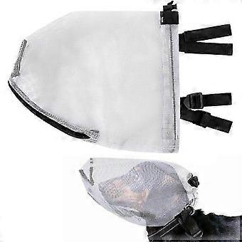 Face Cover Portable Mesh Dog Head Cover Breathable Net For Outdoor Adventures