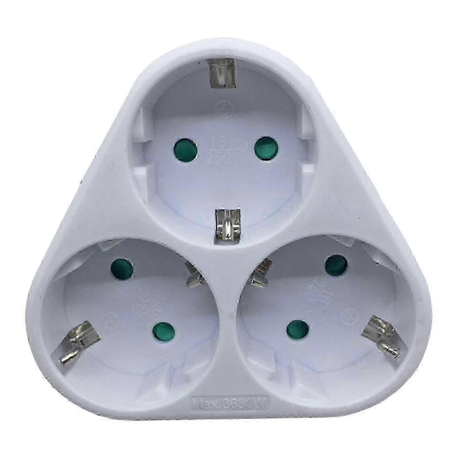 3-way EU Socket Distributor, Multiple Socket Strip26