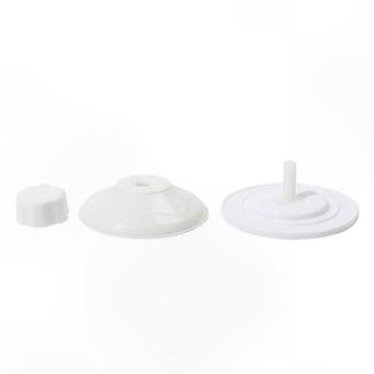 Secure Window & Door Mount Cat Hammock Suction Cup, 8.5cm White Plastic Vacuum Suction Cup with Screw for Window & Door Glass