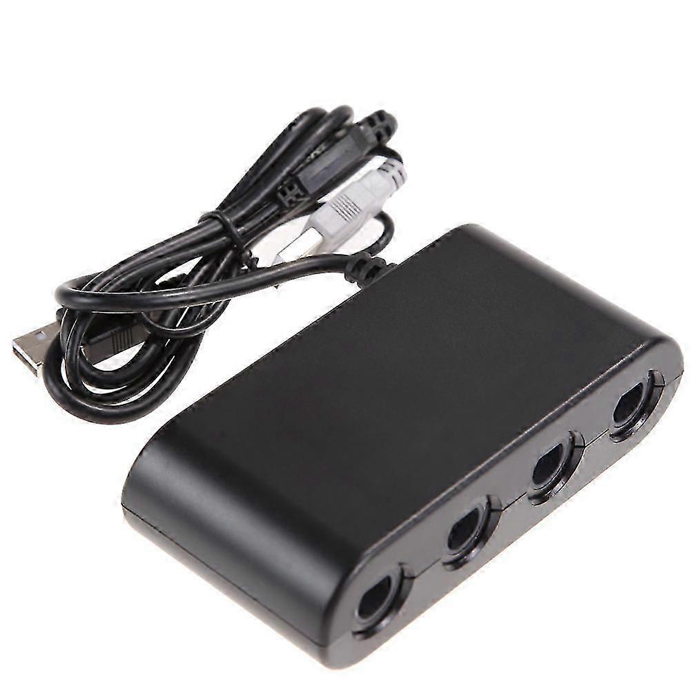 Gamecube Controller Adapter for Wii U System Built-in Vibration Feedback