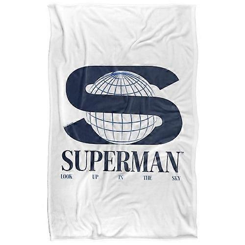 Superman 2025 S World Logo Blanket