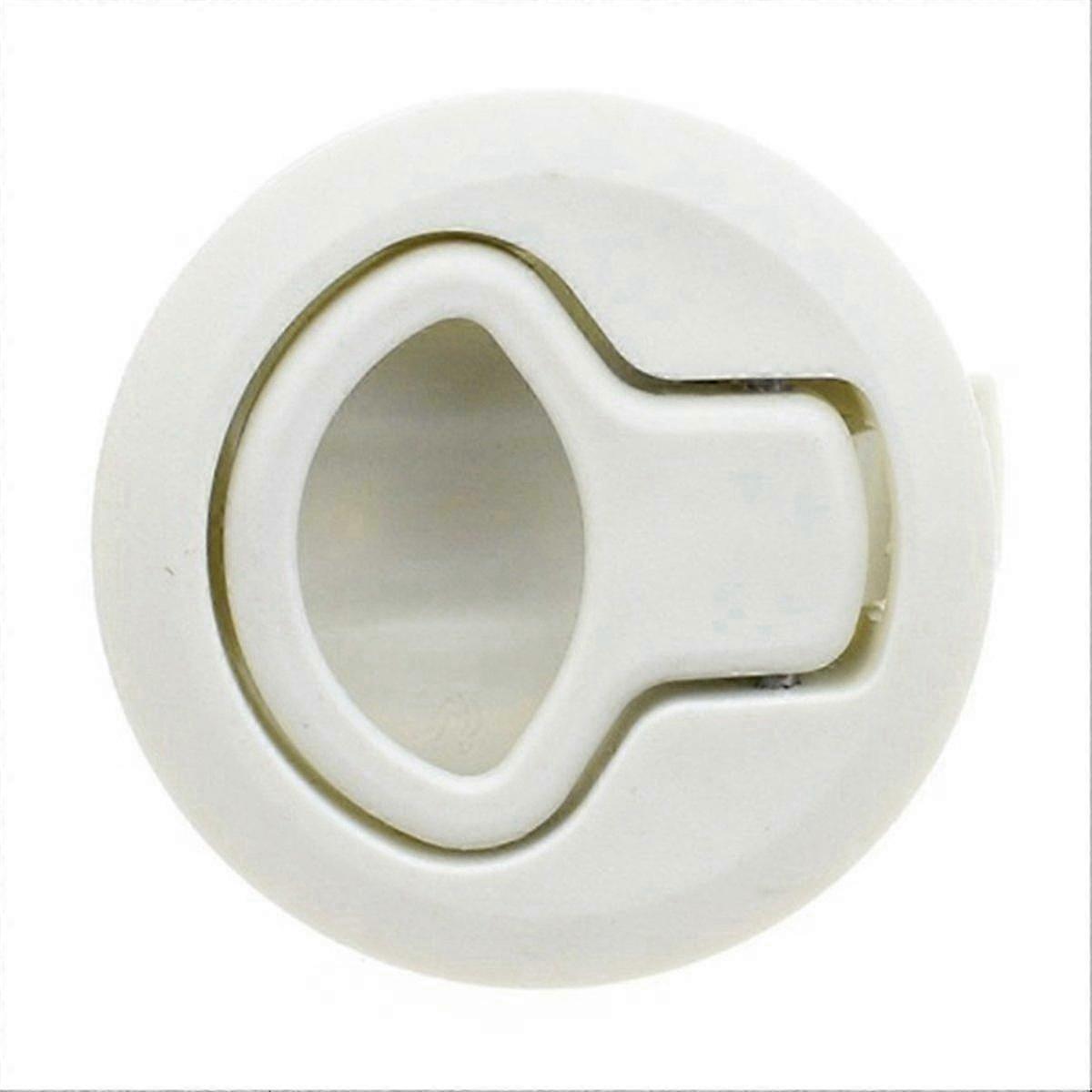 YH9073 Push-Type Door Lock Round Panel Cabinet Lock Flat Lock