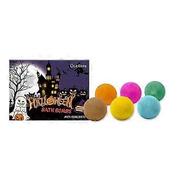 Halloween Bath Bomb - Colorful Foaming Fruit Scented Bubbles for Festive Relaxation