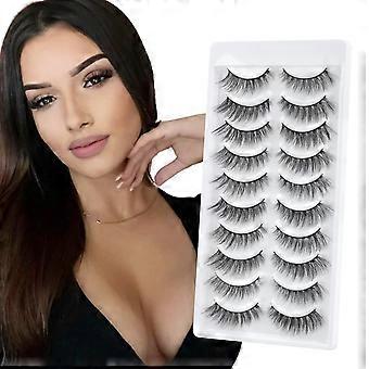 False Eyelashes 3D Artificial Eyelashes Natural Cat Eye Soft Cat Eye Fake
