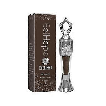 Eelhope Brown Eyeliner Easy Coloring Makeup Tool for Daily Use Not Easy to Smudge Eye Makeup