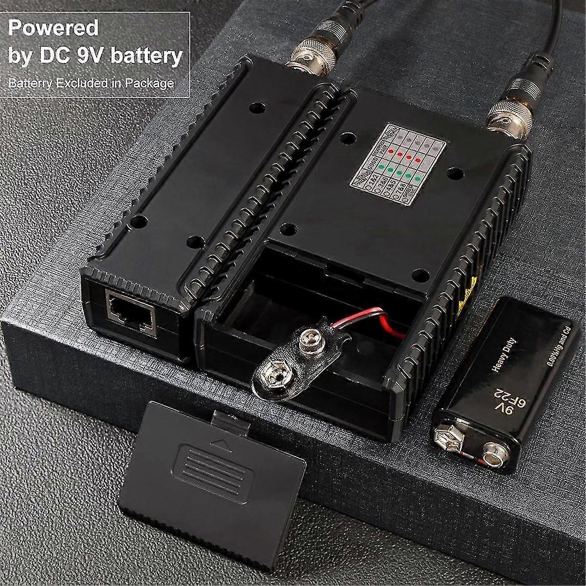 Coax Continuity Tester, Network Cable Tester for Data & Coax Cables